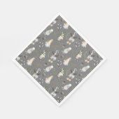 クリスマスムースと格言 スタンダードランチョンナプキン (角)