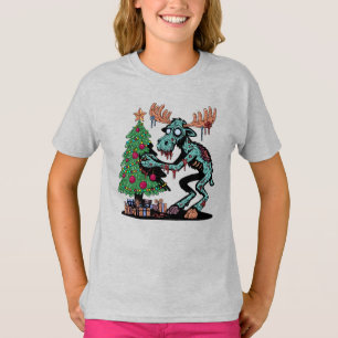 クリスマスムースゾンビ Tシャツ