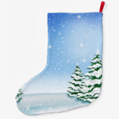 クリスマスムースホリデーカートゥーンストッキング ラージクリスマスストッキング (裏面)