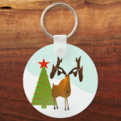 クリスマスムース キーホルダー (正面)