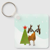 クリスマスムース キーホルダー (正面)