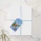 クリスマスムース ギフトタグ (より糸付き)