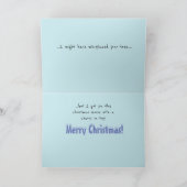 クリスマスムース~ シーズンカード (内部)