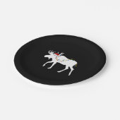 クリスマスムース ペーパープレート (アングル)