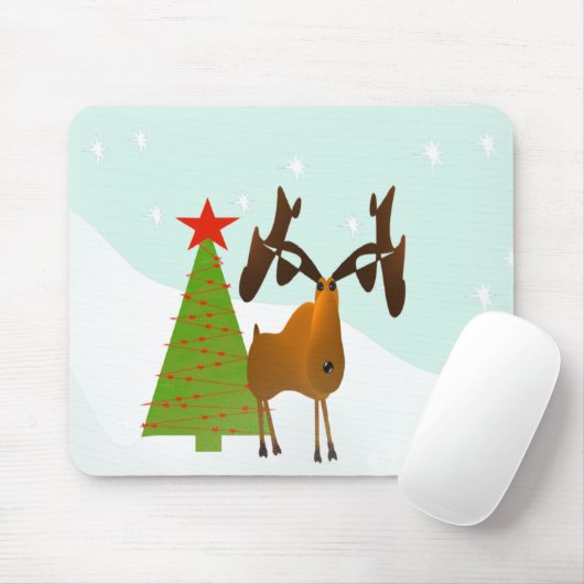 クリスマスムース マウスパッド (マウス)