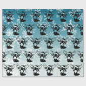 クリスマスムース ラッピングペーパー (フラット)