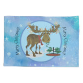 クリスマスムース 枕カバー (裏面)