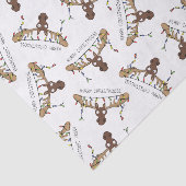 クリスマスムーズキュートホおもしろいリデーアニマル 薄葉紙 (詳細)