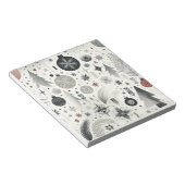 クリスマスムードメモ帳 ノートパッド (アングル)