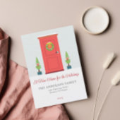 クリスマスムービングアナウンスニューホームポストカード シーズンポストカード