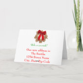 クリスマスムービングカード シーズンカード (裏面)