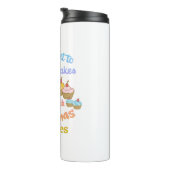 クリスマスムービーとカップケーキ タンブラー (回転右)