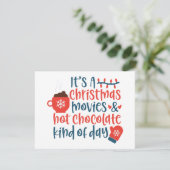クリスマスムービーとホットチョコレートデイコフ シーズンカード (スタンド正面)