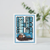 クリスマスムービーやホットチョコレートのようなものだ シーズンポストカード (スタンド正面)