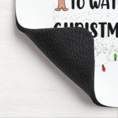 クリスマスムービーを見る可能性が最も高い マウスパッド (コーナー)