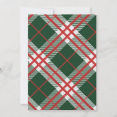 クリスマスムービーナイトホリデーパーティー招待状 招待状 (裏面)