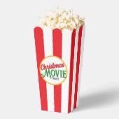 クリスマスムービーナイトポップコーンボックス フェイバーボックス (はじけた状態)