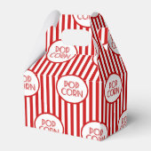 クリスマスムービーナイトポップコーン フェイバーボックス (裏面サイド)