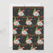 クリスマスムービーナイト 招待状 (裏面)