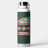 クリスマスムービーマラソンレトロマーキーフェスティバル ウォーターボトル (背面)