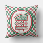 クリスマスムービーマラソンレトロマーキーフェスティバル クッション (裏面)