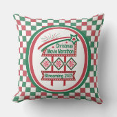 クリスマスムービーマラソンレトロマーキーフェスティバル クッション (正面)