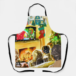 クリスマスムービー エプロン
