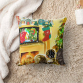 クリスマスムービー クッション (ブランケット)