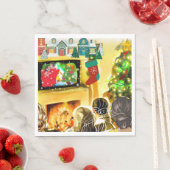 クリスマスムービー スタンダードランチョンナプキン (インサイチュ)