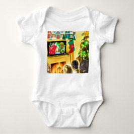 クリスマスムービー ベビーボディスーツ