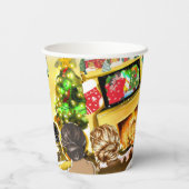 クリスマスムービー 紙コップ (裏面)