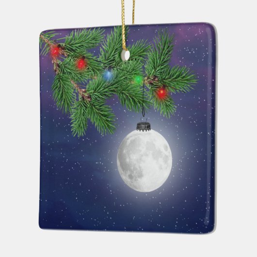 クリスマスムーンつるオーナメントズfrom Pine Bough セラミックオーナメント (左)