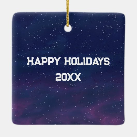 クリスマスムーンつるオーナメントズfrom Pine Bough セラミックオーナメント (裏面)