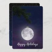 クリスマスムーンオンパインバウ シーズンカード (正面/裏面)