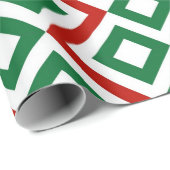 クリスマスメアンダー包装紙 ラッピングペーパー (ロールコーナー)