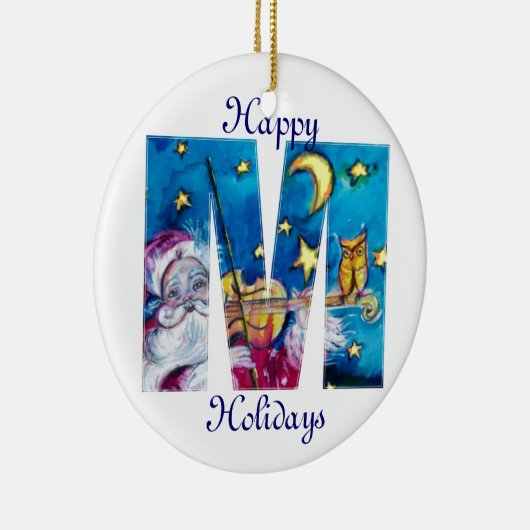 クリスマスメイインスパイアトグラム セラミックオーナメント (右)