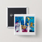 クリスマスメイインスパイアトグラム 缶バッジ (正面&裏面)