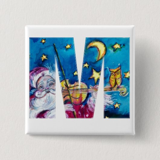 クリスマスメイインスパイアトグラム 缶バッジ (正面)