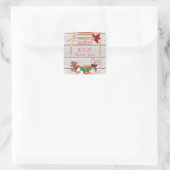 クリスマスメイスクッキージャールホリデーフェイバー スクエアシール (バッグ)