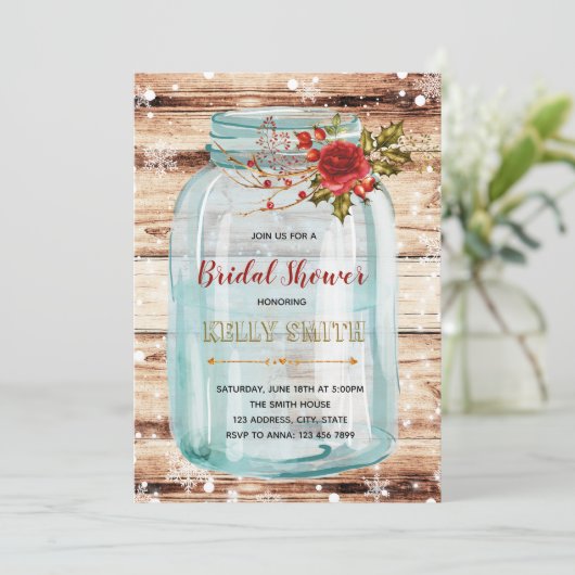 クリスマスメイスンジャーパーティの招待状 招待状 (スタンド正面)