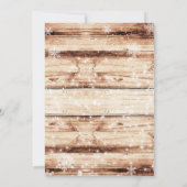 クリスマスメイスンジャーパーティの招待状 招待状 (裏面)