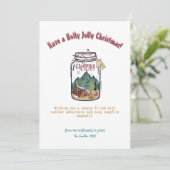 クリスマスメイソンジャートテンマウンテンアウトドルアドベンチャー シーズンカード (スタンド正面)