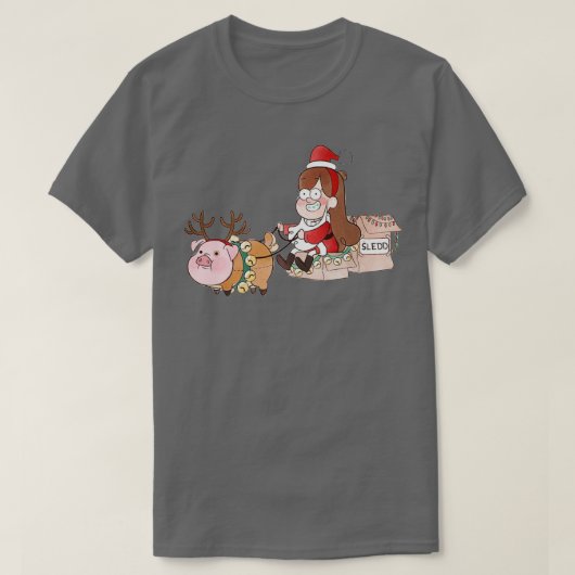 クリスマスメイベル重力秋 Tシャツ (デザイン正面)
