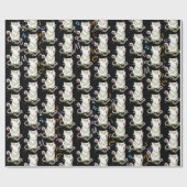 クリスマスメイル ラッピングペーパー (フラット)