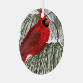 クリスマスメタルサークルオーナメント メタルオーナメント (正面右)