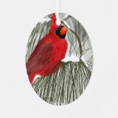 クリスマスメタルサークルオーナメント メタルオーナメント (正面左)