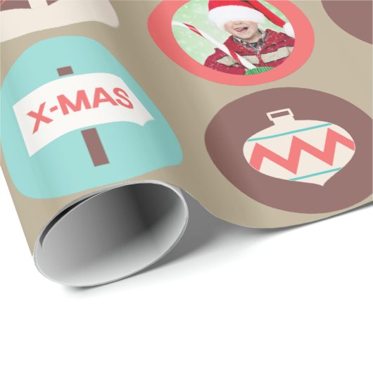 クリスマスメダリオンカスタムズの写真 ラッピングペーパー (ロールコーナー)