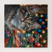 クリスマスメッセージの喜び ジグソーパズル (横)