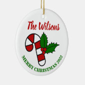 クリスマスメッセージオーナメント セラミックオーナメント (右)