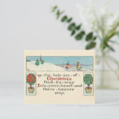 クリスマスメッセージ ポストカード (スタンド正面)